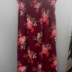 🆕 No Tags Floral Palazzo Pants Size S